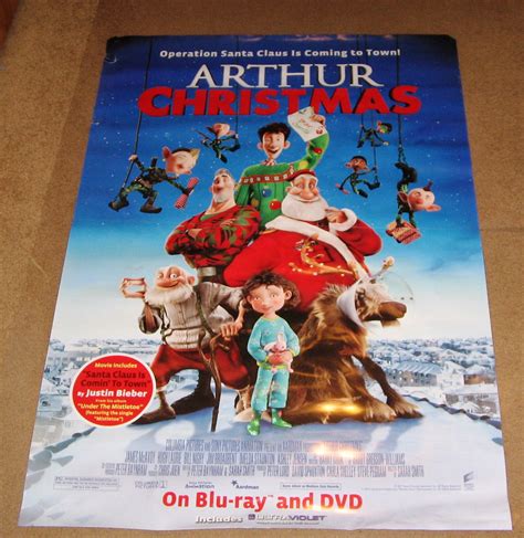 Arthur Christmas Movie Poster 27x40 Used – Mason City Poster Company