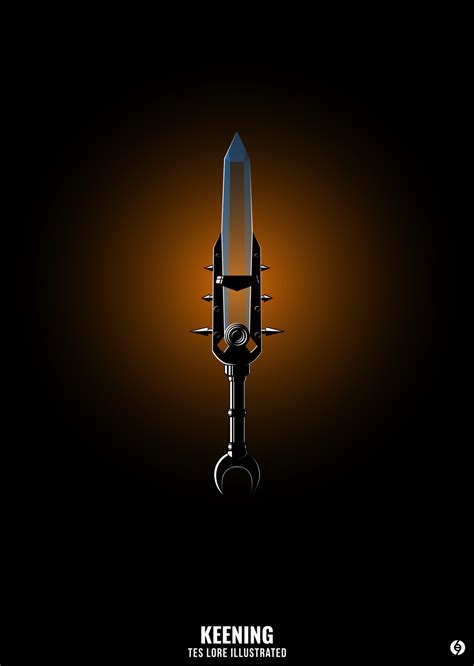 TES LORE ILLUSTRATED — Keening was a legendary blade crafted by the...