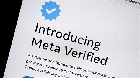 Meta verification: All about the new subscription feature of Facebook ...