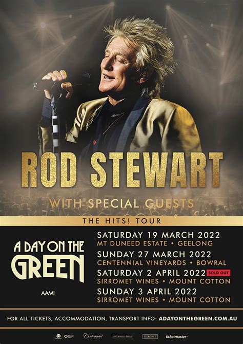 TOUR NEWS: Rod Stewart announces rescheduled Australia tour dates - The Rockpit