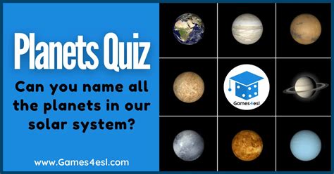 Planets Quiz | Games4esl