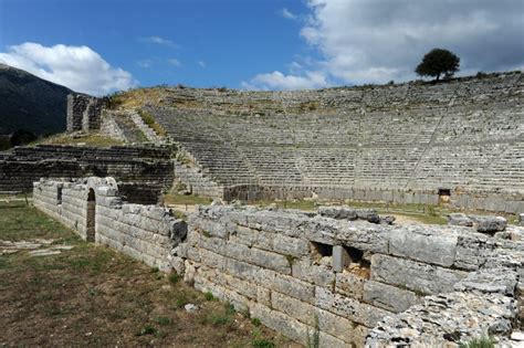 Dodona, Ancient Greece Oracle Site Stock Photo - Image of heritage, shrine: 21347862