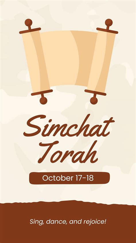 Simchat Torah Whatsapp Post in PSD, Illustrator, SVG, JPG, EPS, PNG ...