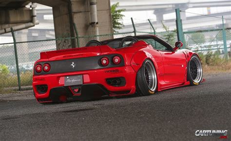 Widebody Ferrari 360 Modena Spider rear