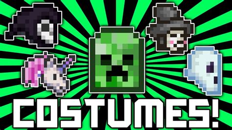 Terraria 1.2.1: How to get ALL Costumes! (Creeper Costume, Ghost ...