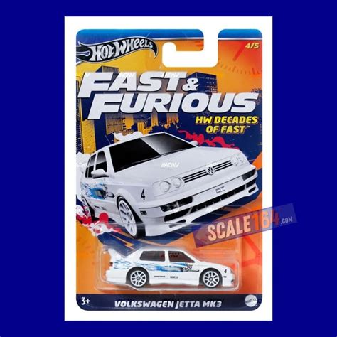 Hot Wheels - 1:64 - Volkswagen Jetta MK3 - Fast & Furious Series (HW D ...