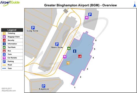 Binghamton - Greater Binghamton/Edwin A Link Field (BGM) Airport ...