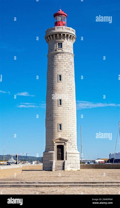 France, Sete, Old Port, Saint Louis Lighthouse Stock Photo - Alamy