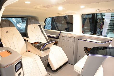 The Mercedes-Benz Brabus V-class Van Interior is on Dubai Motor Show ...