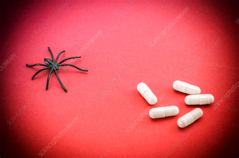 Phobia of medication, conceptual image - Stock Image - F036/7085 ...