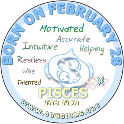 February 28 Zodiac Horoscope Birthday Personality - SunSigns.Org