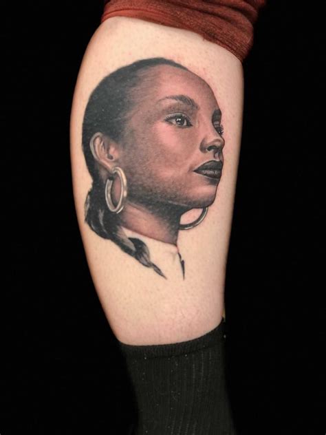 Portrait of Sade. Tattoo by Mitch Plisek at truth tattoo Woodbury MN ...