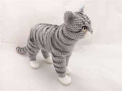 CROCHET CAT PATTERN Art & Collectibles Fiber Arts trustalchemy.com