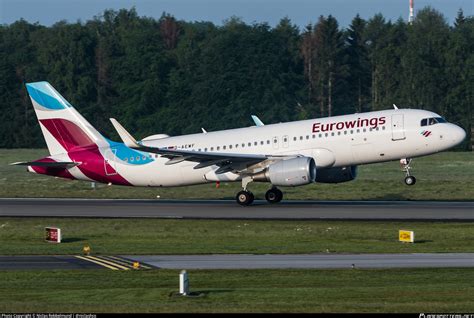 D-AEWF Eurowings Airbus A320-214(WL) Photo by Niclas Rebbelmund | ID ...