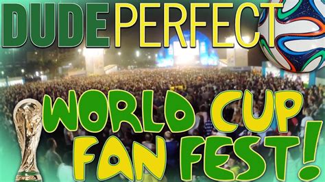 Dude Perfect At The USA World Cup Game! - YouTube