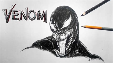 How to draw Venom(Tom Hardy) - YouTube