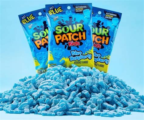 Sour Patch Kids Unveils All-Blue Bags After Letting Fans Vote for Their Favorite Flavor