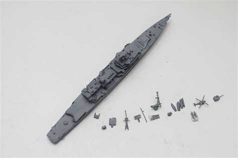 3D printed 1/700 USS BELKNAP class (CGN-26) guided missile cruisers ...