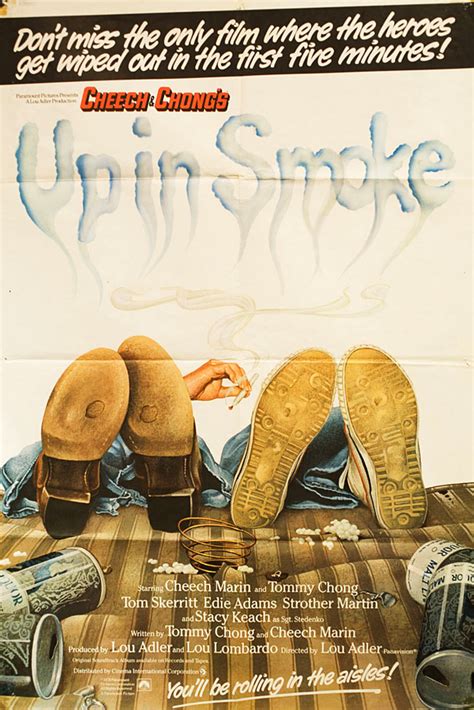 Up in Smoke 1978 British One Sheet Poster - Posteritati Movie Poster ...