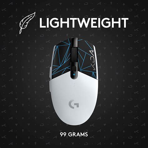 Logitech G305 K/DA Lightspeed Wireless Gaming Mouse, Hero Sensor, Programmable Buttons, 250 ...