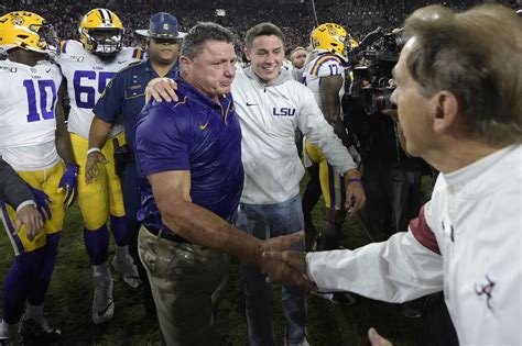 LSU vs. Alabama: Live stream, kickoff time, TV, how to watch Ed Orgeron ...