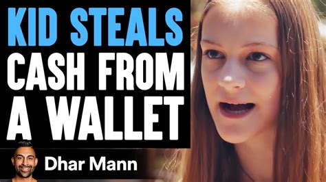 Kid Steals Money From A Wallet, Stranger Teaches Her A Lesson | Dhar Mann - YouTube