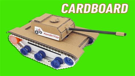 Haw To Make Cardboard Tank. DIY RC Tank - YouTube