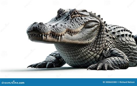 Alligator Close-up stock illustration. Illustration of carnivore - 300665380