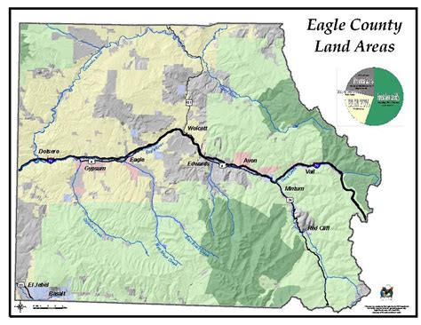 Eagle County Land Area Map | Eagle county, Colorado map, Area map