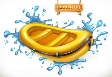 White Water Rafting Vector Images (over 3,600)