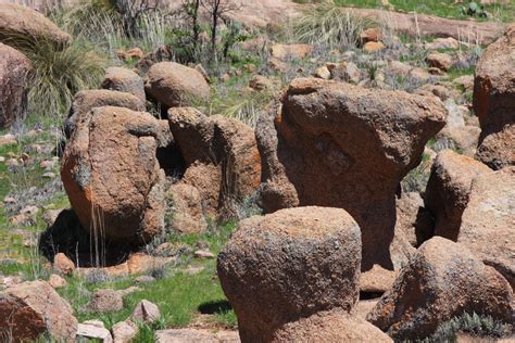 Strange rock formations at ERSP.