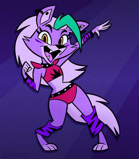 Energetic Roxanne Wolf by ArtDexo2000 on DeviantArt