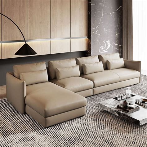 Contemporary Italian Leather Sofa – Articture