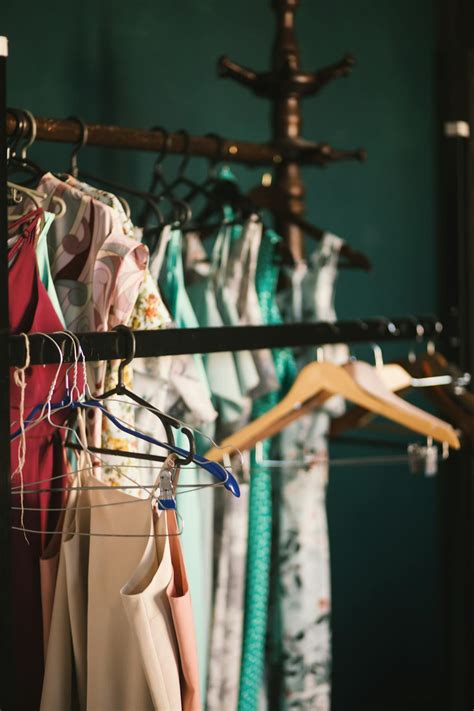 Clothes Hanger Hanged on Clothes Rack · Free Stock Photo