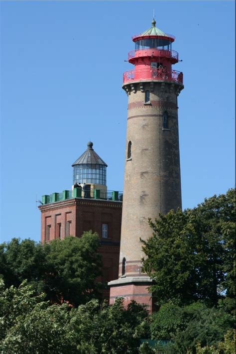 Two Lighthouses in Kap Arkona, Rugen, Germany