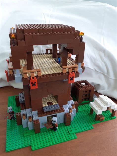 LEGO MOC The True Pillager Outpost by BlackbirdB51 | Rebrickable - Build with LEGO