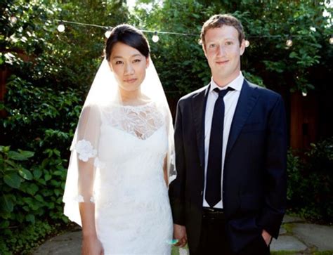 Priscilla Chan Wedding Dress | Illusion Neckline Gowns | Mark Zuckerberg Wedding