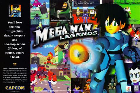 Video Game Ad of the Day: Mega Man Legends