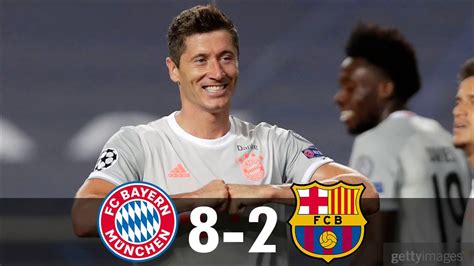 bayern vs barca 8 2 Munich münchen - Europedias