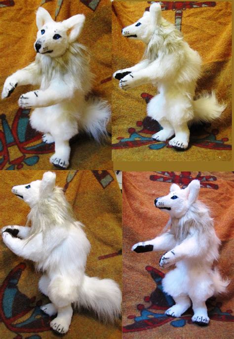 White Werewolf Commission Plush Toy by Jarahamee on DeviantArt