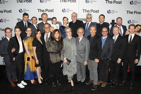 Steven Spielberg & the Cast of The Post Attend World Premiere in ...