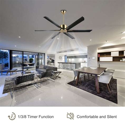 72 Inch Ceiling Fan With 6 Blades | reiga