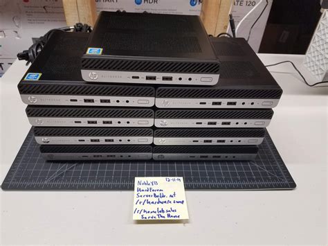 [FS] [USA-NE] HP EliteDesk 800 G5 Mini PCs : homelabsales