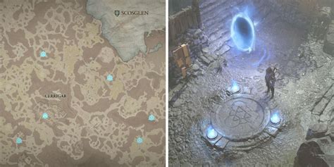 Diablo 4: All Waypoint Locations In Scosglen