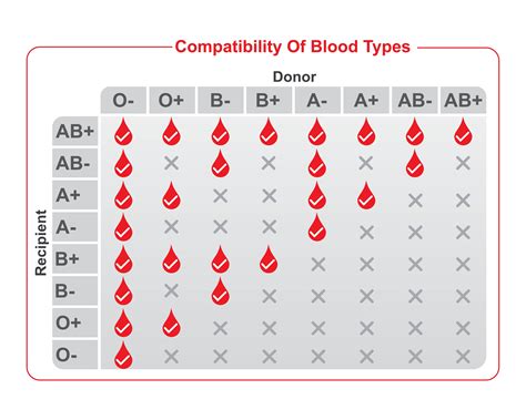 Rare Blood Types Chart