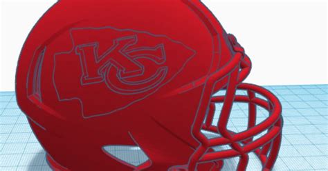 Chiefs helmet by Mason Webster | Download free STL model | Printables.com