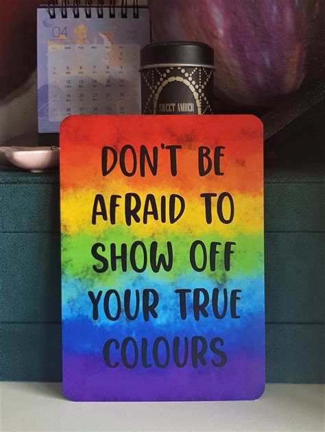 LGBTQ A6 PRIDE Galaxy Rainbow Quote Flag Art Print: Gay | Etsy