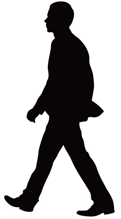 Silhouette Download - Man silhouette png download - 2657*4801 - Free Transparent Silhouette png ...