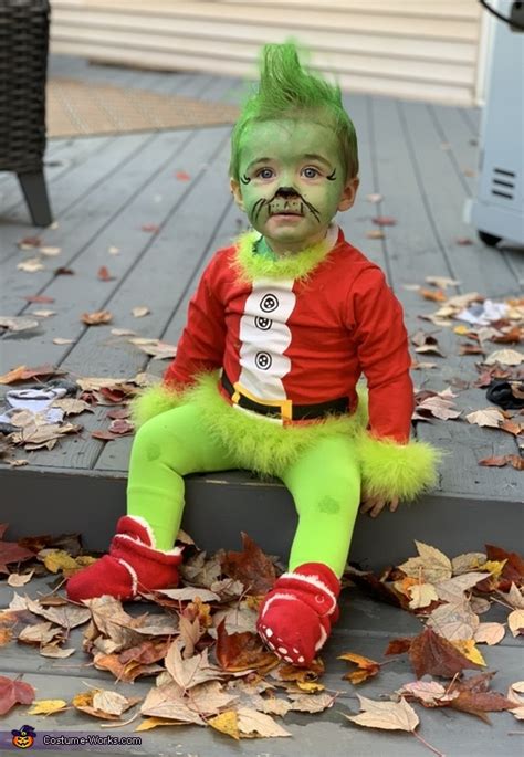 [25+] Baby Grinch Costume 3 6 Months