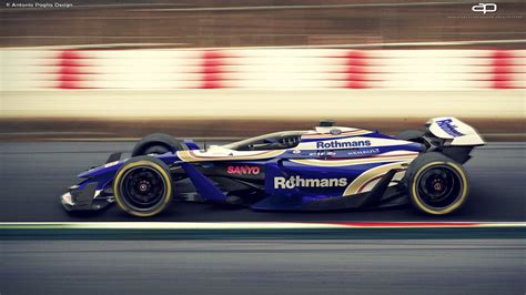 Artist envisions awesome futuristic F1 racing cars from 2025